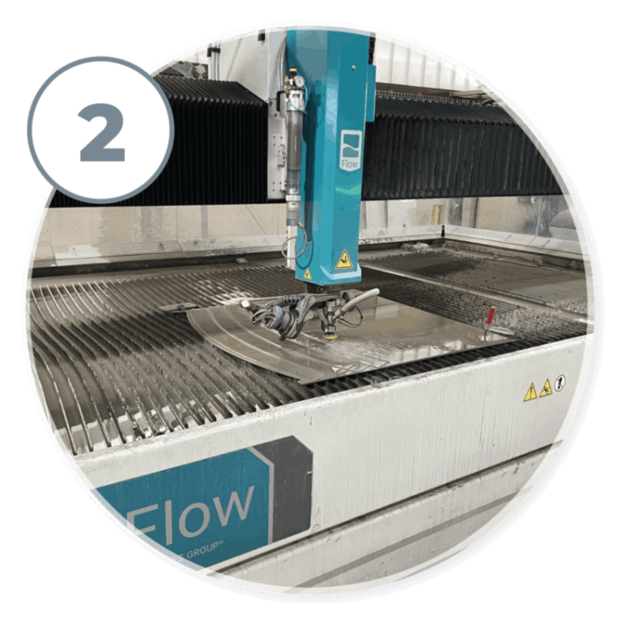 CNC WATER JET CUTTING