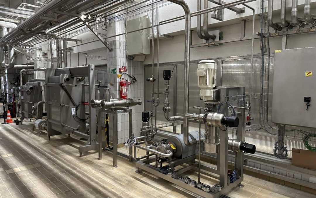 Yoghurt buffer tanks and Pasteurizer 2022-2024